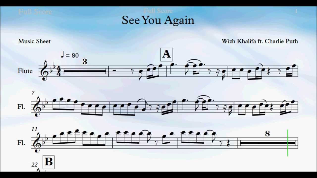 See You Again Flute - YouTube