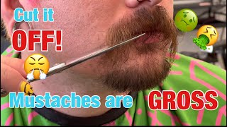CUTTING MY MUSTACHE AFTER TWO YEARS and why I chose this new style