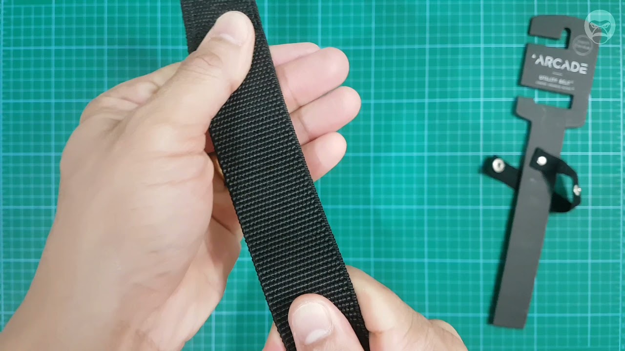 Arcade Guide Slim Utility Belt Unboxing | Black