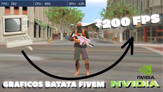 (FIVEM) COMO RODAR FIVEM EM PC FRACO GRAFICOS BATATA FIVEM PC FRACO 4GB RAM (nvidia)