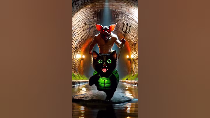 Kitten Devours The Whole Chicken #Cute #AI #Pets #CatLovers #catart