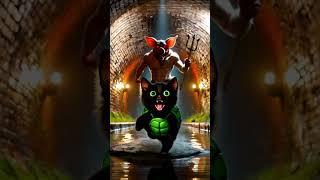 Kitten Devours The Whole Chicken