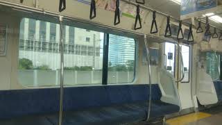 【京葉線】海浜幕張駅→新習志野駅（JR東日本E233系電車） の車内と車窓、走行音、アナウンス。開業前の幕張豊砂駅を通過（千葉県）Train Window View Keiyo Line JAPAN