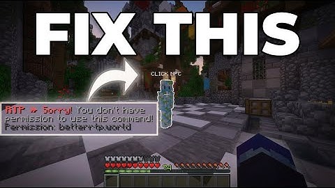 NPC Permissions Not Working? Try This