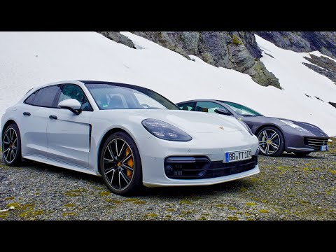 Porsche Panamera Turbo Sport Turismo vs Ferrari GTC4Lusso V12 | Top Gear: Series 26