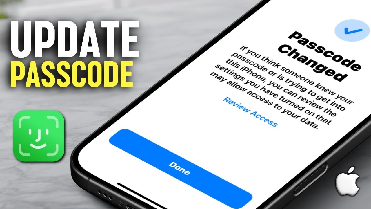 What's the BEST Way to Update Your iPhone Passcode Easily? - YouTube