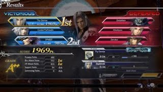 DISSIDIA FINAL FANTASY NT - Sephiroth Ranked (But with Octaslash)