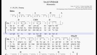 SATB Saat Indah (P. Yustin Genohon, SVD)
