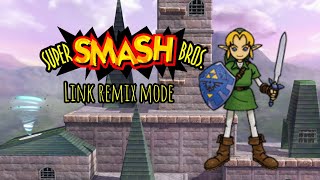 super smash bros remix 1.5.2 link classic mode remix