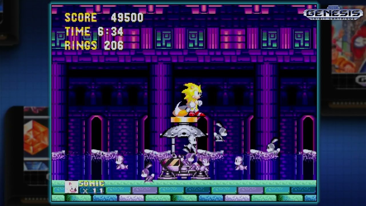Sonic 3 Super Sonic Glitch Sega Genesis YouTube