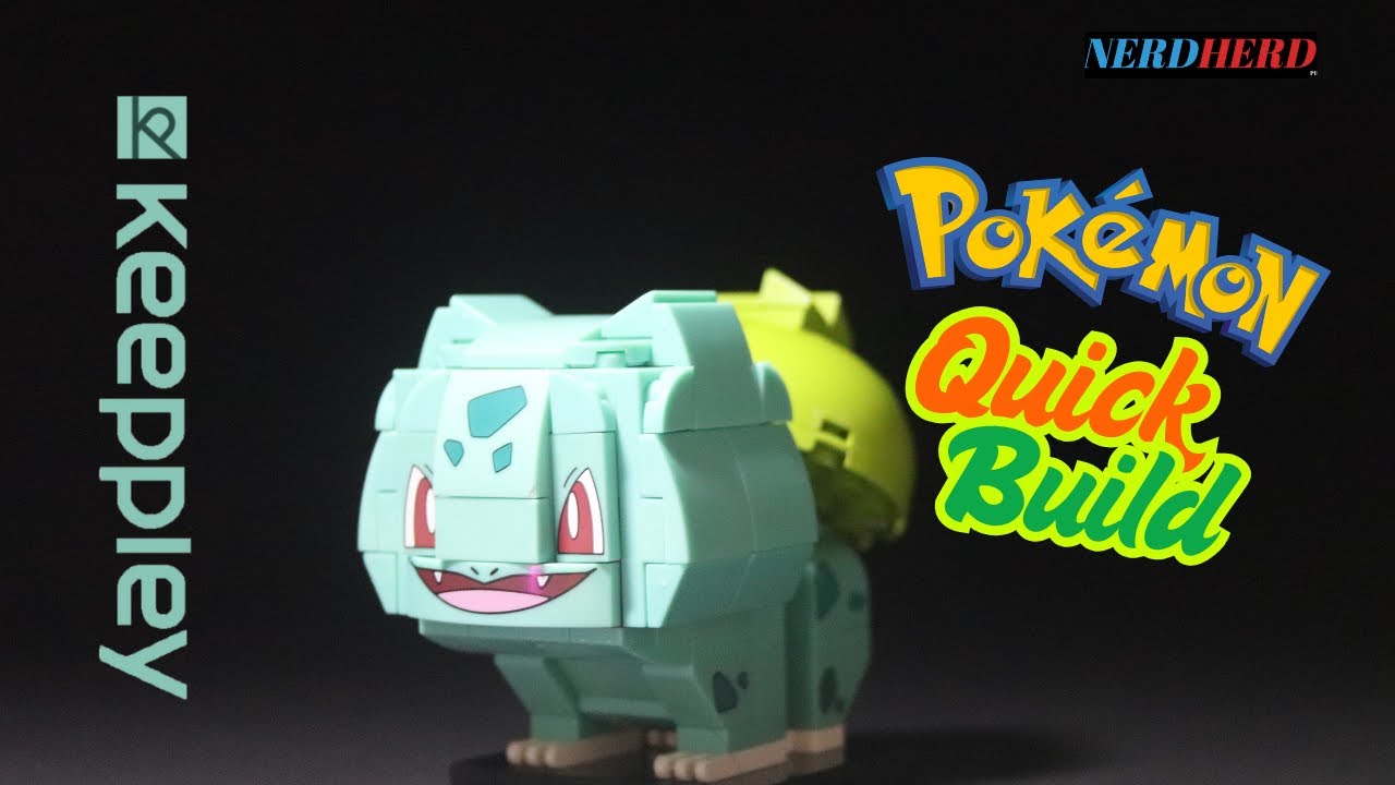 Bulbasaur keeppley blocks miniature quickbuild (