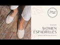 How to sew your TipuAndTapu Women Espadrilles. STEP BY STEP instructions