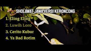 Kumpulan Lagu Sholawat Jawa Versi Keroncong || Pujian jaman dulu Jadi Ingat Masa Kecil 🎻