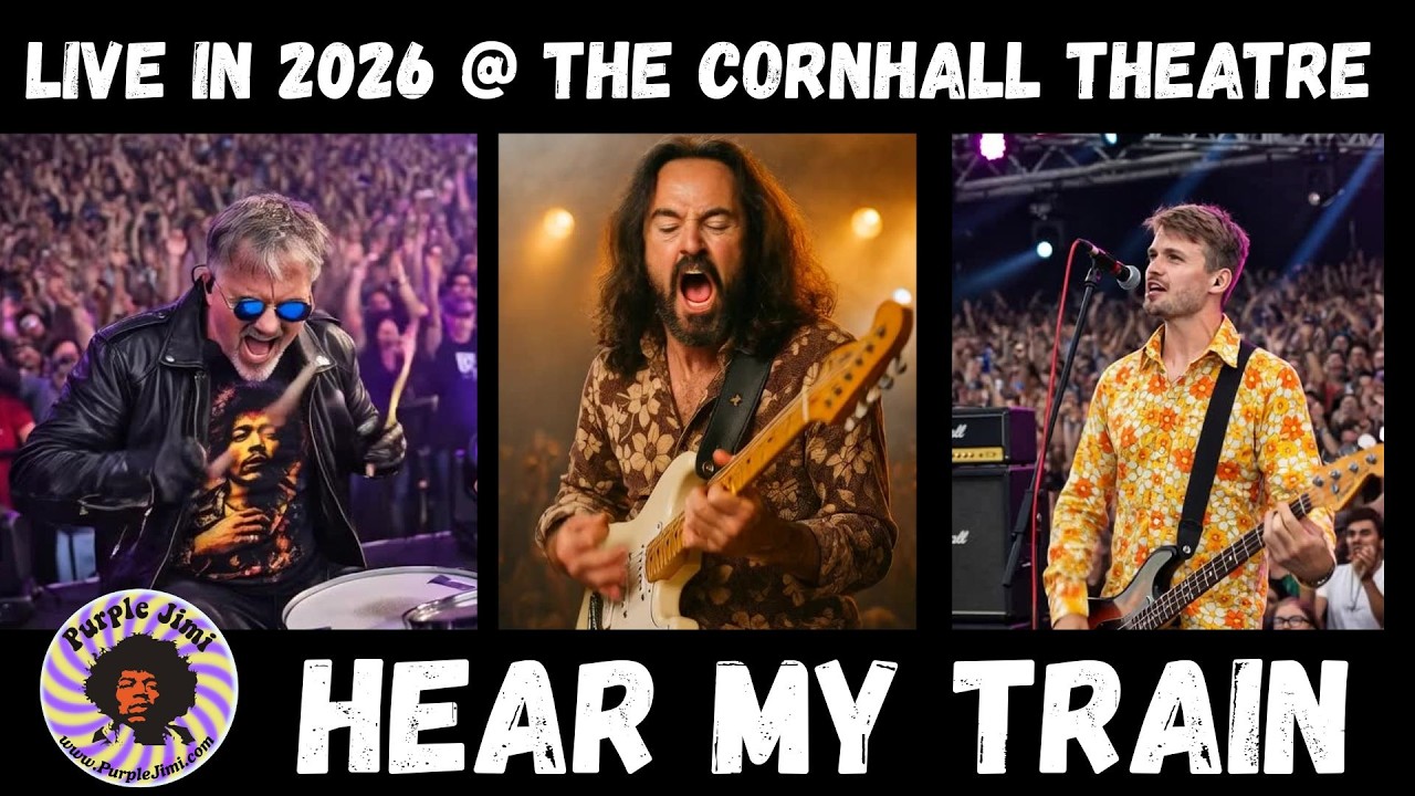 Hear My Train A Comin' Played Live By Purple Jimi @ Diss Corn Hall 2026 - Hendrix Band playing blues