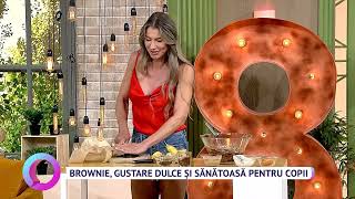 Brownie, gustare dulce și sănătoasă pentru copii