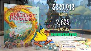 The Adventure Guide - Turning a niche tabletop game into a $339,913 Kickstarter success.