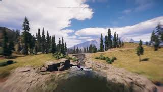 Farcry 5 wingsuit routes #3 Angels Peak 2 routes