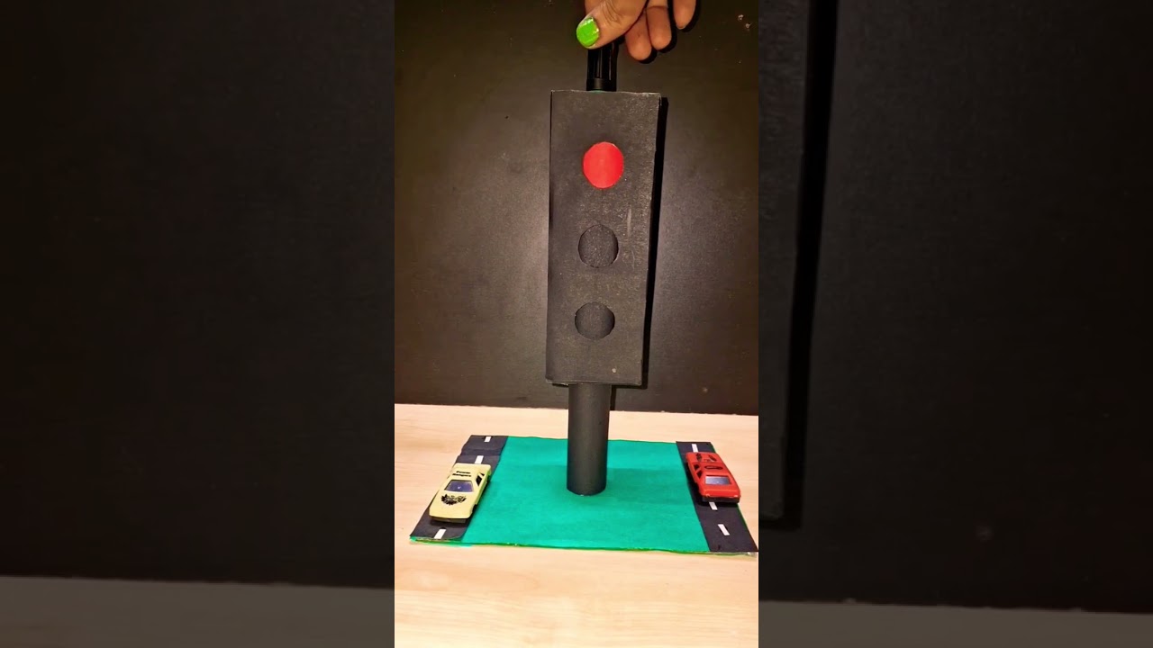 Traffic signal/Traffic lights Working school project 