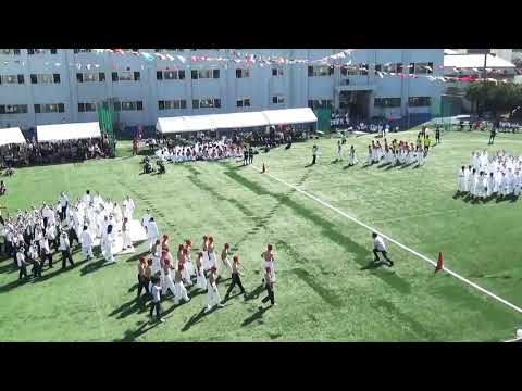 2018中学体育祭棒倒し１回戦