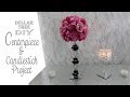 Dollar Tree DIY / Centerpiece & Gem Candleholder / Paris Theme DIY