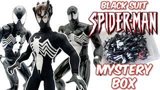 SpiderMan Black Suit Mystery Box! + FIGURE GIVEAWAY!!!