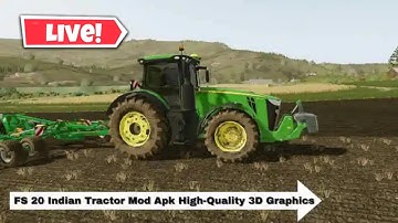 #live LIVE🔴 Farming Simulator 20 Indian Mod #fs20 #live #fs22 #fs19