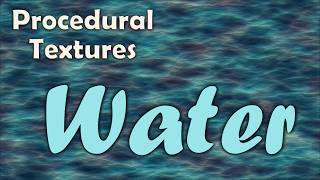 Water Effect in Affinity's Procedural Texture Filter