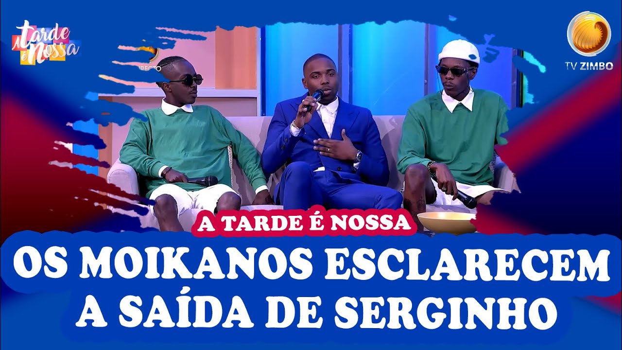 O Serginho não está bem psicologicamente segundo os membros do grupo | A tarde é nossa| TV ZIMBO