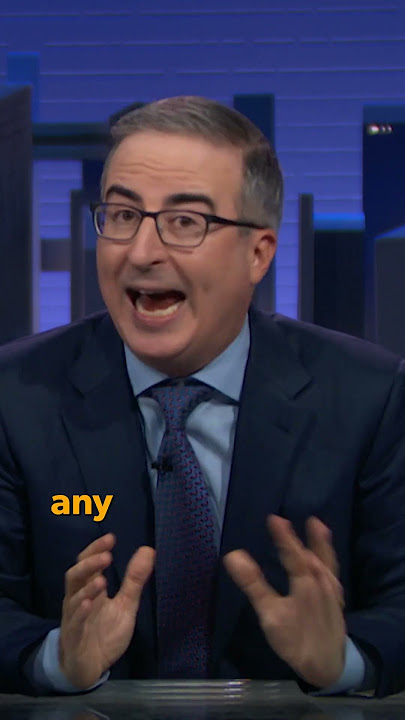 John Oliver exposes right wing lies | Last Week Tonight | BINGE