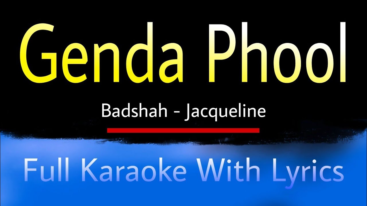 Genda Phool Karaoke | 
