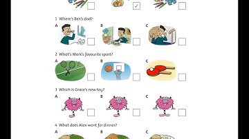 Get Ready For Starters 2nd Starters practice test Page 57