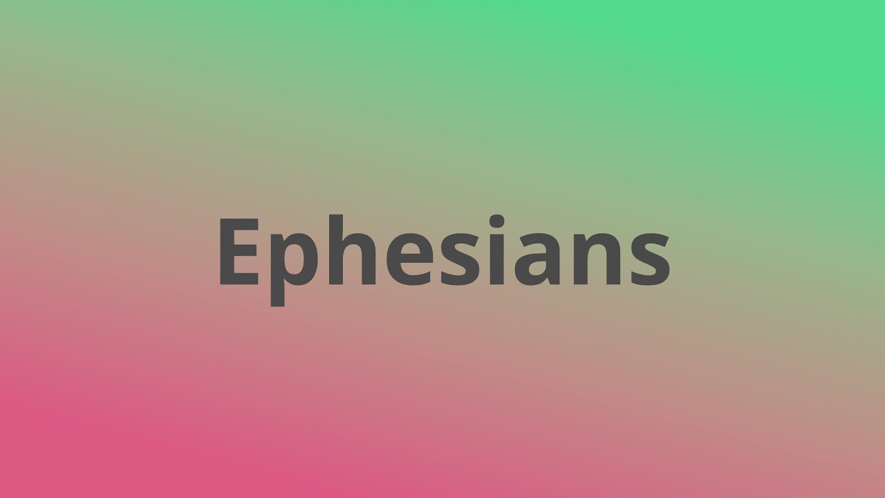 Ephesians | A Wife, a Husband, & a Mystery