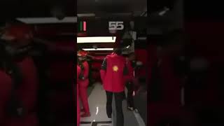 Mattia Binotto Walks Off The Pit Wall