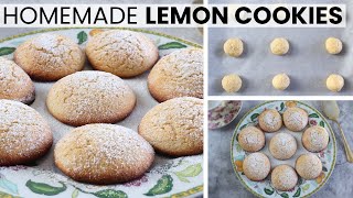 How to make Homemade lemon cookies | Food From Portugal