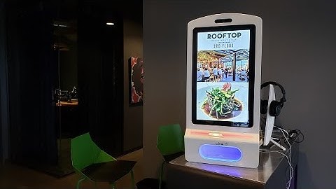 Digital Hand Sanitizer Kiosk - LCD Display & Commercial Hand Sanitizer