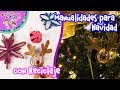 Manualidades para Navidad con reciclaje | Ideas para Niños