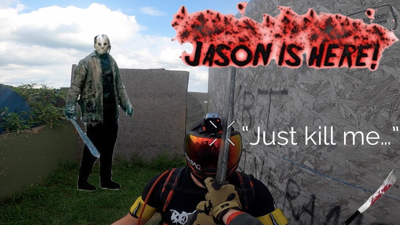 JASON VOORHEES SLASHES AIRSOFT NOOBS (players hated him for this) - YouTube