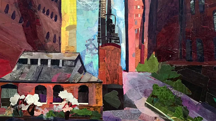 Fine Art Collage: "Cork Factory" by Katherine Hors...