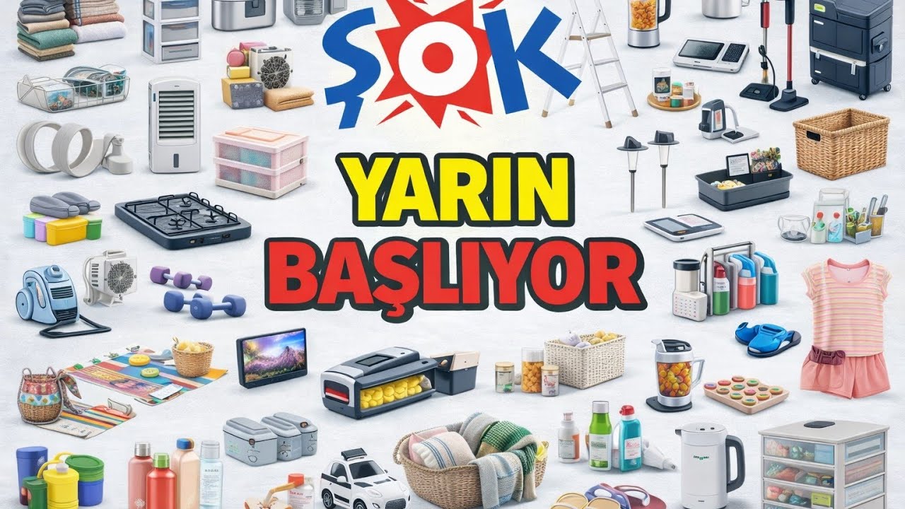 ŞOK 4 MART 2026 | ŞOK ELEKTRİKLİ SÜPÜRGE | ŞOK CAM MUTFAK ÜRÜNLERİ | ŞOK BU HAFTA | ŞOK