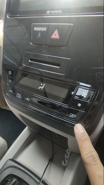 Tutorial menghidupkan Ac mobil grand new Avanza type G 2021 cara mengoperasikan tombol AC