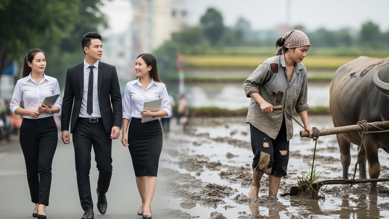 Tỷ Phú Khảo Sát Đất: Bất Ngờ Nông Dân Cày Ruộng Là Em Gái Ruột Lạc Thời Chiến