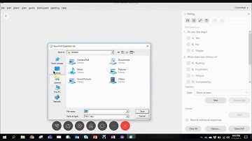 WebEx Polling Training