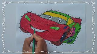 Car Colouring Page | Champ Drawing | Fun, Dot to dot & More | Colourful Page