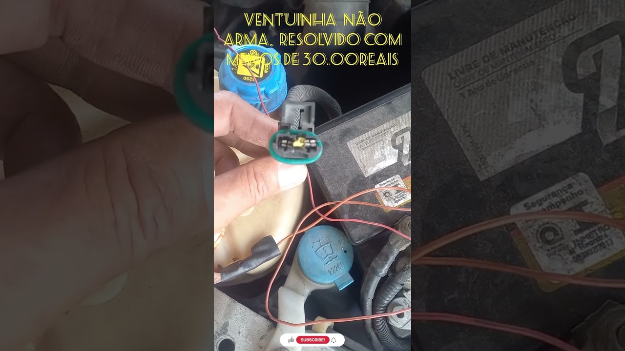 ventoinha não arma resolvido com menos de 30.00  reais. se inscreva no canal para ter acesso a td