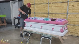 Meet the man who helped create custom caskets for victims of Uvalde school shooting