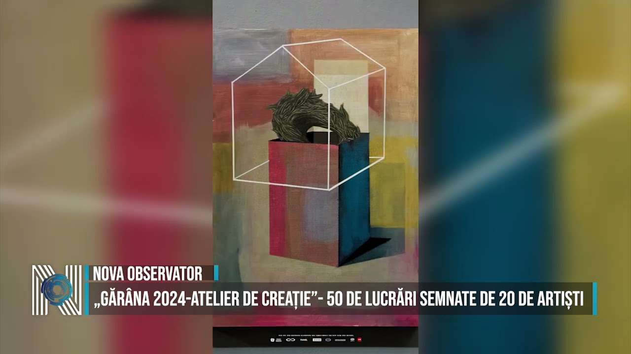 „Gărâna 2024-atelier de creație”- 50 de lucrări semnate de 20 de artiști „Gărâna 2024-atelier de creație”- 50 de lucrări semnate de 20 de artiști