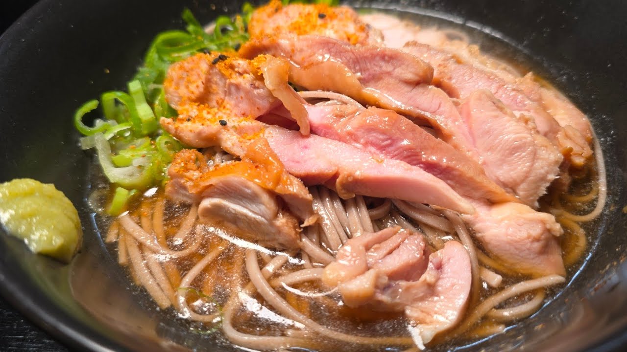 山形風冷やし肉そば