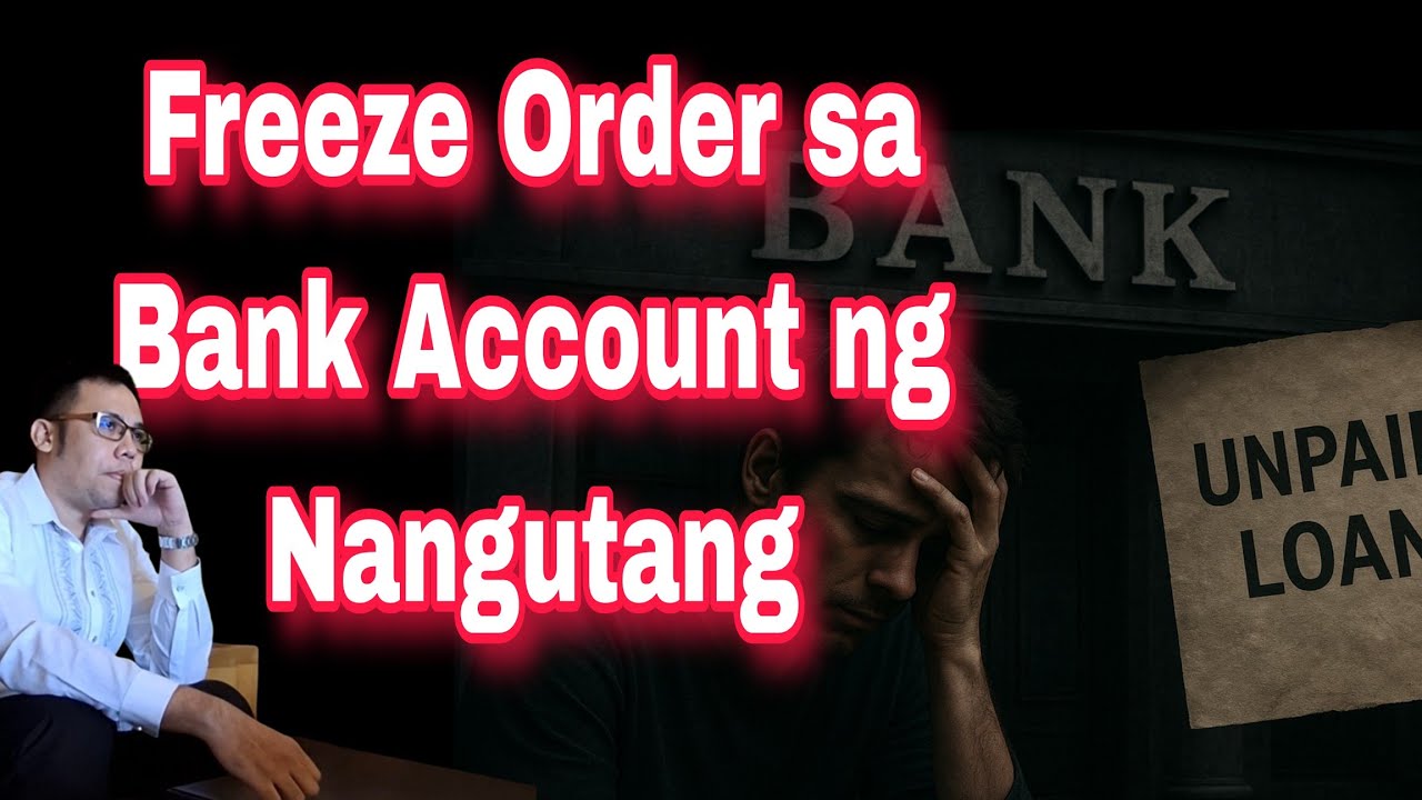 Pwede ba ihold o ifreeze ng bank ang account ng may Utang?