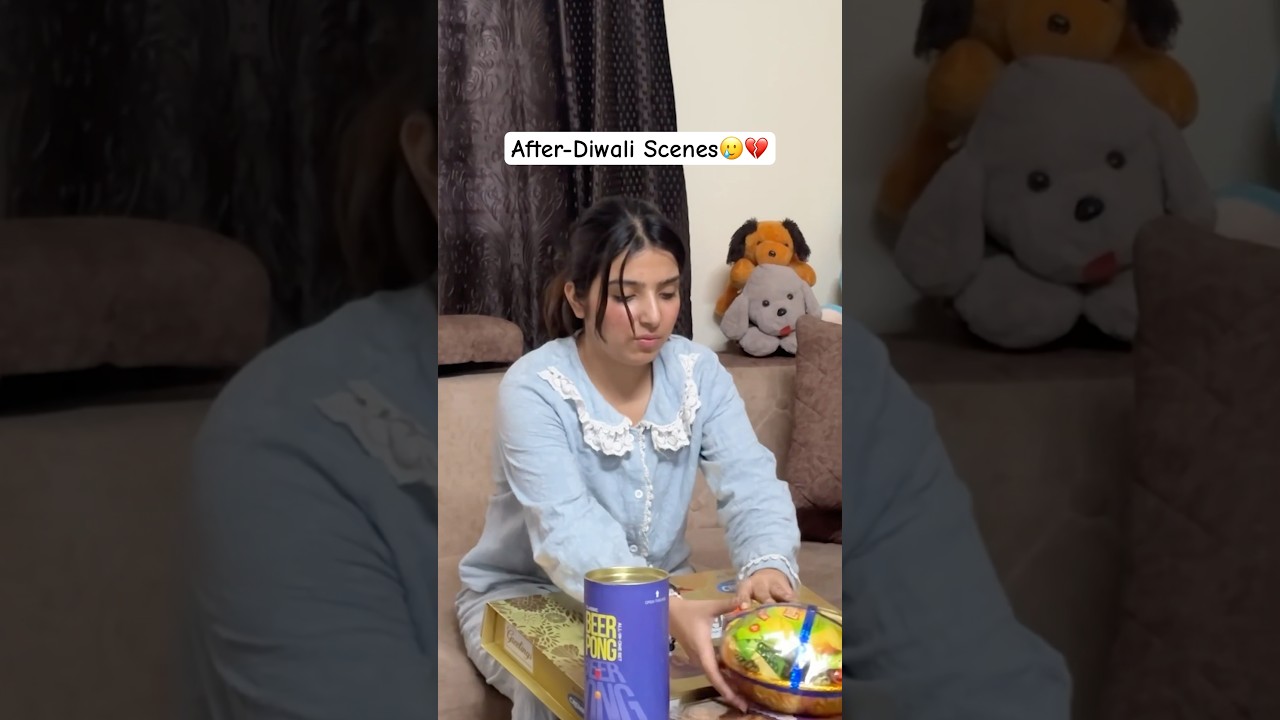 After-Diwali Scenes😭- @thejagritikhuranashorts | 