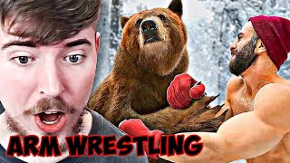 ARM WRESTLING WITH A BEAR | IN HINDI